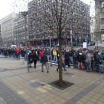 Protest in Belgrade (Serbia) against FX Loans