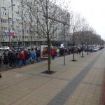 Protest in Belgrade (Serbia) against FX Loans